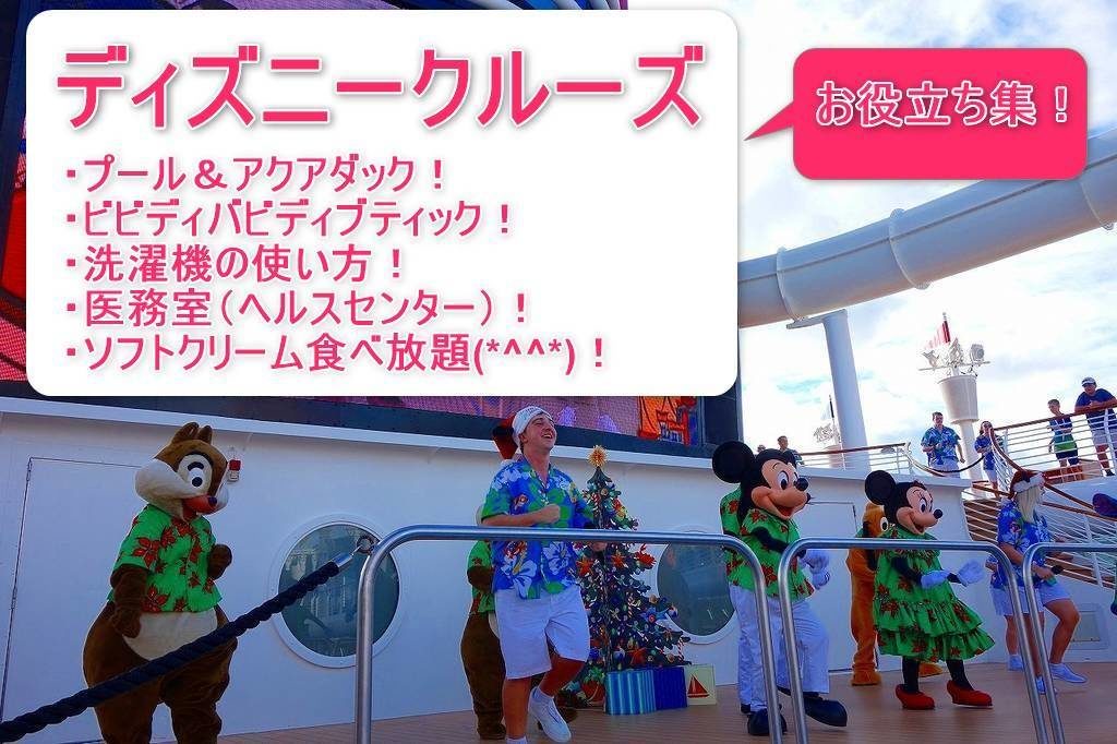 ディズニークルーズライン便利集 プールとアクアダック ビビディ