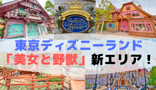 【東京ディズニーランド・新エリア】美女と野獣！ニューファンタジーランドに行ってきました(*^^*)！エントリー方法、レストラン紹介！