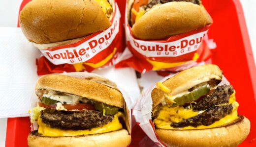 【アメリカ・カリフォルニア】大人気のハンバーガーが美味しかった！！インアウトバーガー、ハビットバーガー！In-N-Out Burger, The Habit Burger Grill！アールオブサンドイッチ！