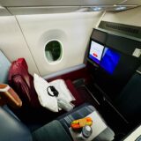 【JAL】国際線ビジネスクラスA350-1000！搭乗記！座席、機内食、アメニティなど！羽田からニューヨーク線。 HND-JFK